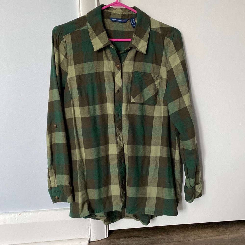 Plaid flannel shirt